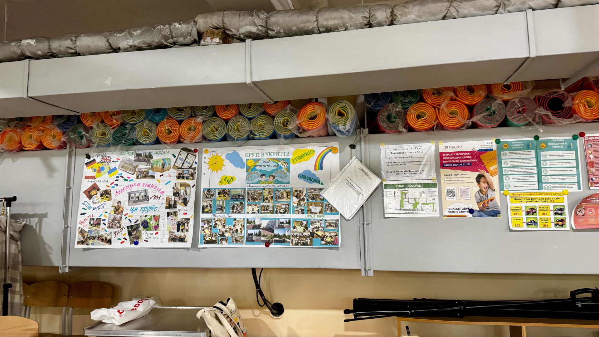 З підвалу – в школу: рік навчання в укритті гімназії №101