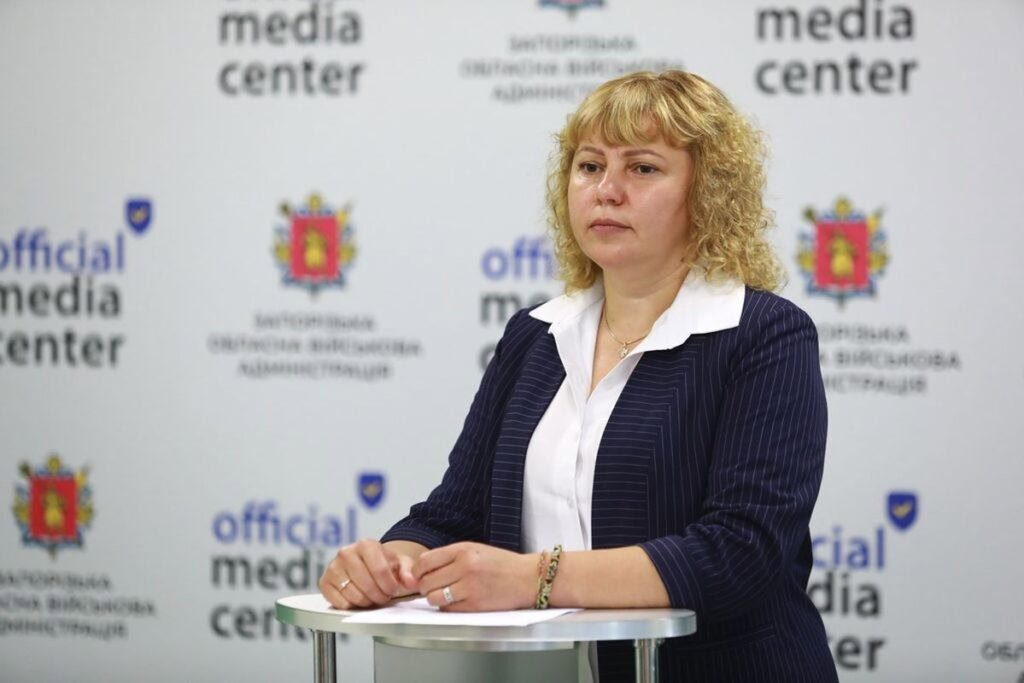 Олена Сороченко, начальниця Управління з ветеранської політики Запорізької ОВА
