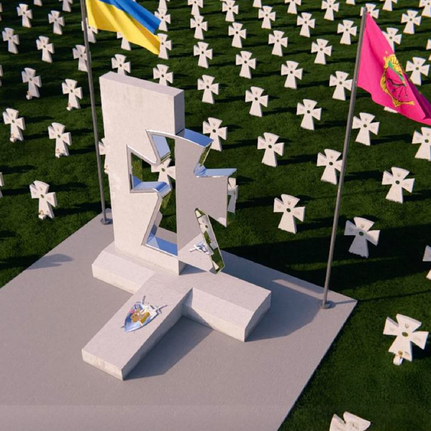 Уніфікований стиль та акцент на безбар’єрності: у Запоріжжі замовили розробку проєкту військового кладовища