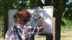 Толока, мозаїка, стенди: у Запоріжжі облаштовують сквер імені Дениса Тарасова