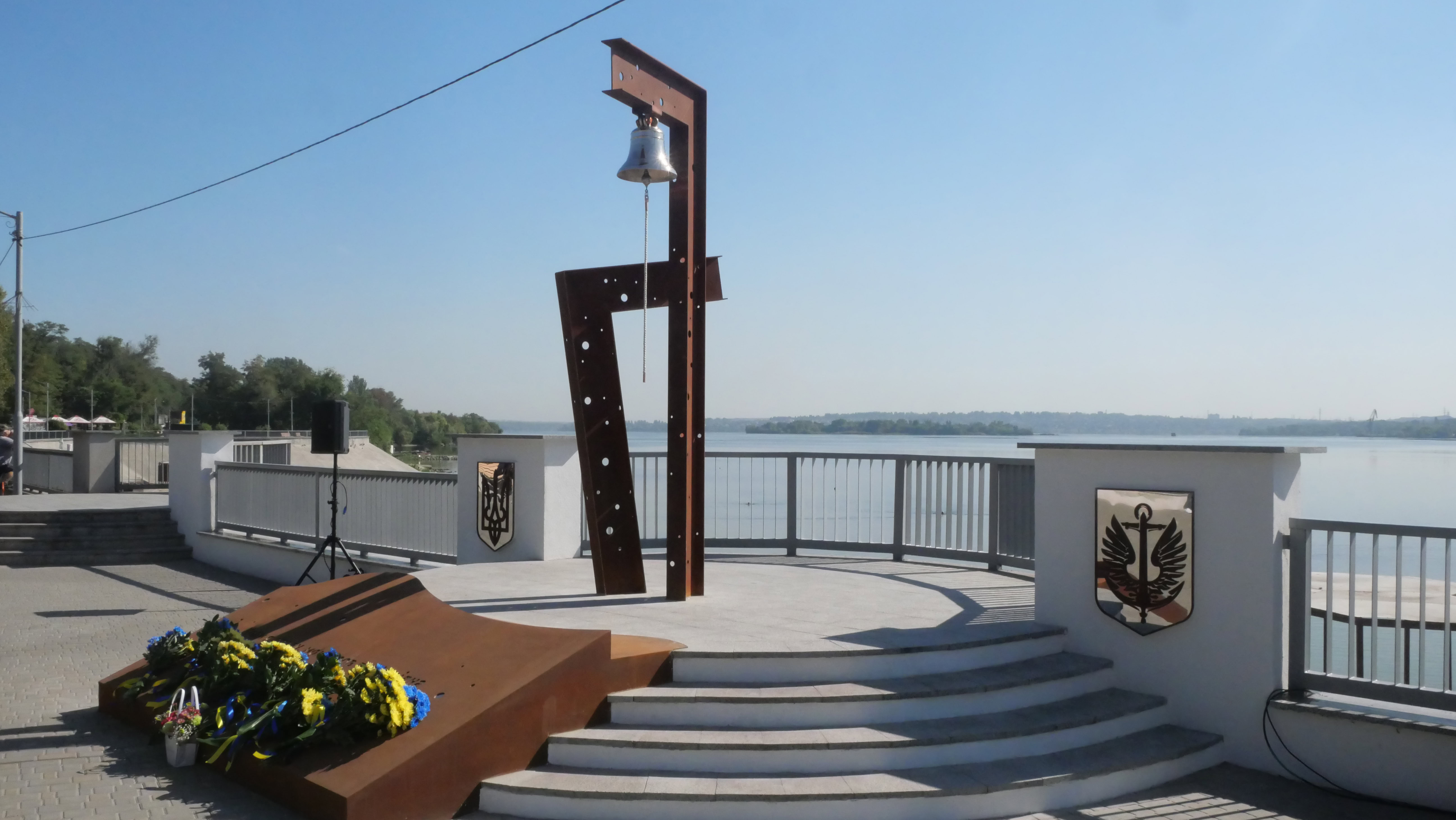 У Запоріжжі відкрили новий меморіал на честь загиблих морських піхотинців