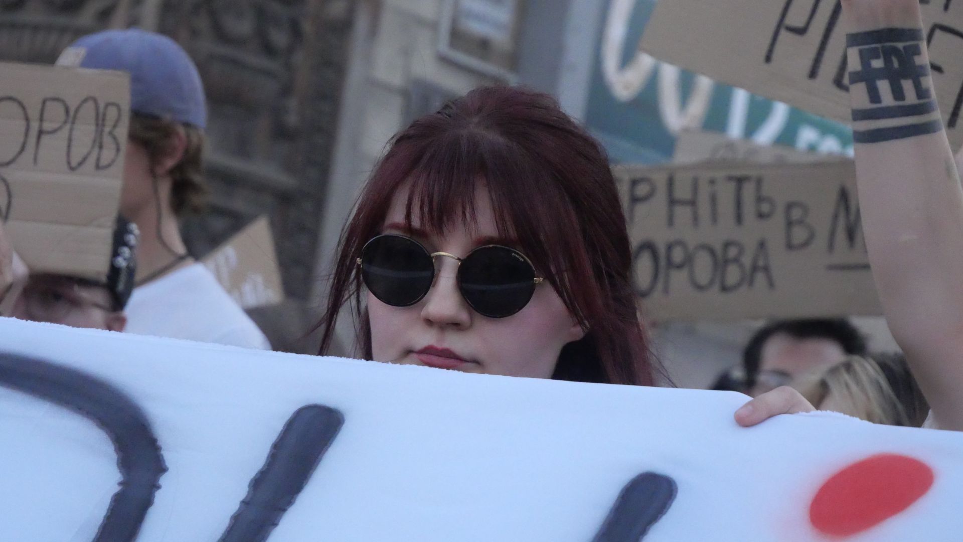 У Запоріжжі відбулася протестна хода на підтримку Михайла Федорова — ФОТОРЕПОРТАЖ