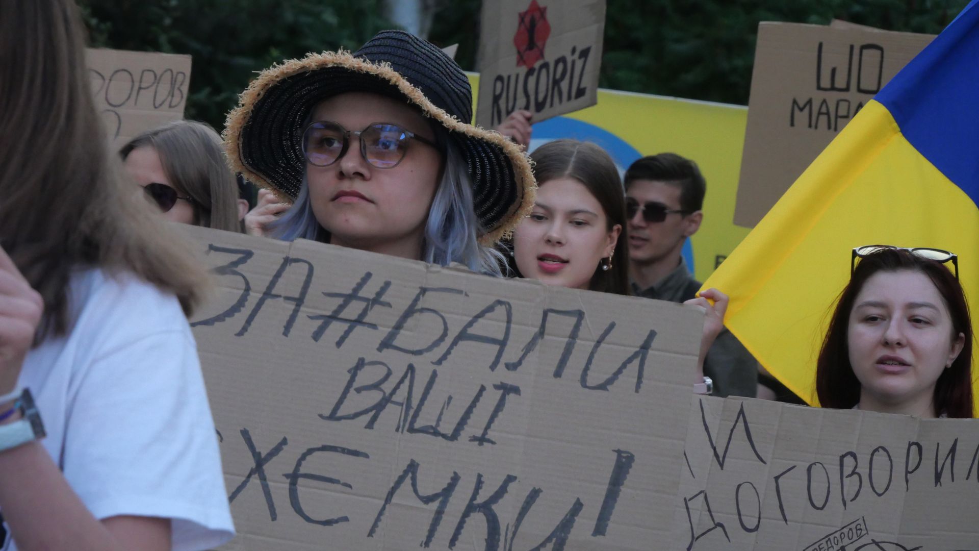 У Запоріжжі відбулася протестна хода на підтримку Михайла Федорова — ФОТОРЕПОРТАЖ