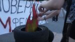 У Запоріжжі відбулася протестна хода на підтримку Михайла Федорова — ФОТОРЕПОРТАЖ